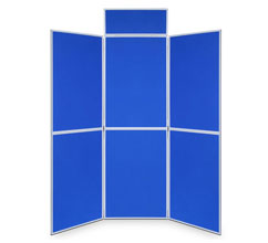 6 Panel Folding Display Boards - 1000 x 700mm