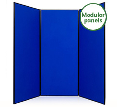 Jumbo 3 Panel Modular Display Boards