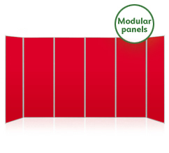 Jumbo 6 Panel Modular Display Boards
