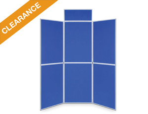 Ex Demo / Ex-hire 6 Panel 900 x 600mm Folding Display Kit - CLEARANCE