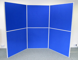 Ex-Hire 160+ Display Boards & Connecting Poles - CLEARANCE