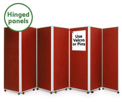 7 Panel Concertina Screen 1800mm (h)