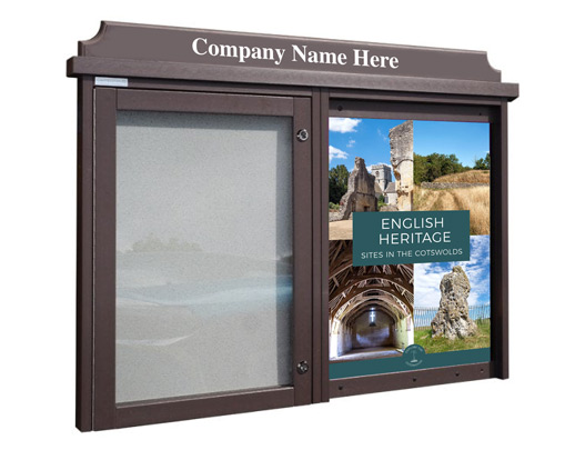 Premium Outdoor Information Boards - Wall Mounted
